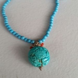 Turquoise pendant 💕